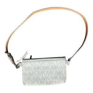 NWT Michael Kors Belt bag signature purse Blue white MK fanny pack 551749C $68